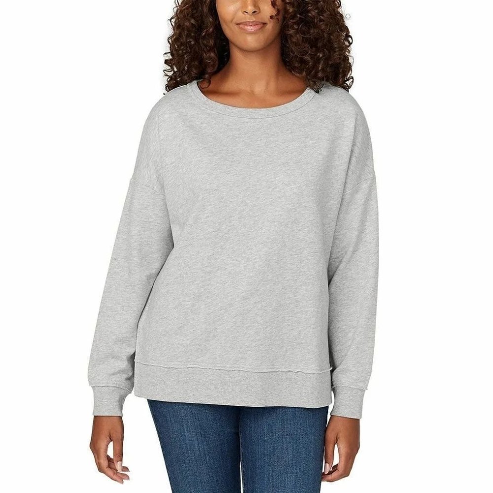 -‎ NWT Women's Crewneck Pullover Buffalo Gray